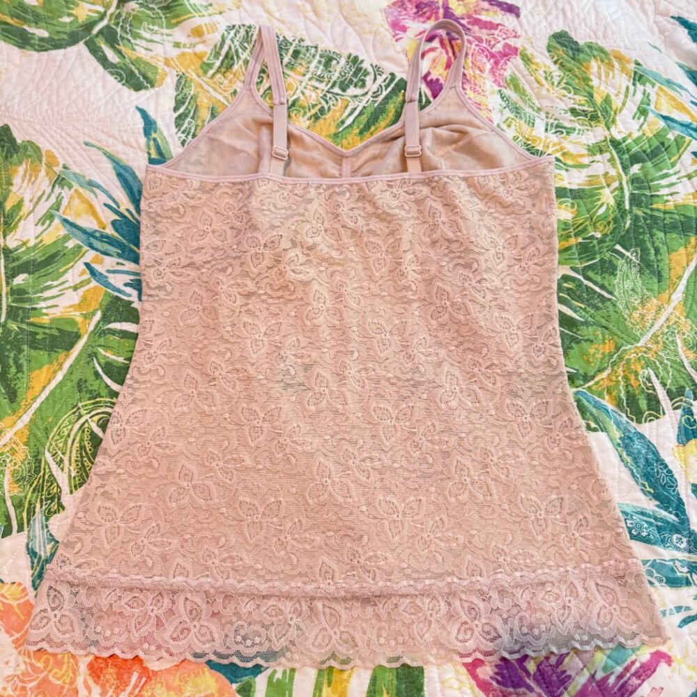 Bali Lace ‘N Smooth Shaping Cami Rose Size XL - Picture 6 of 10